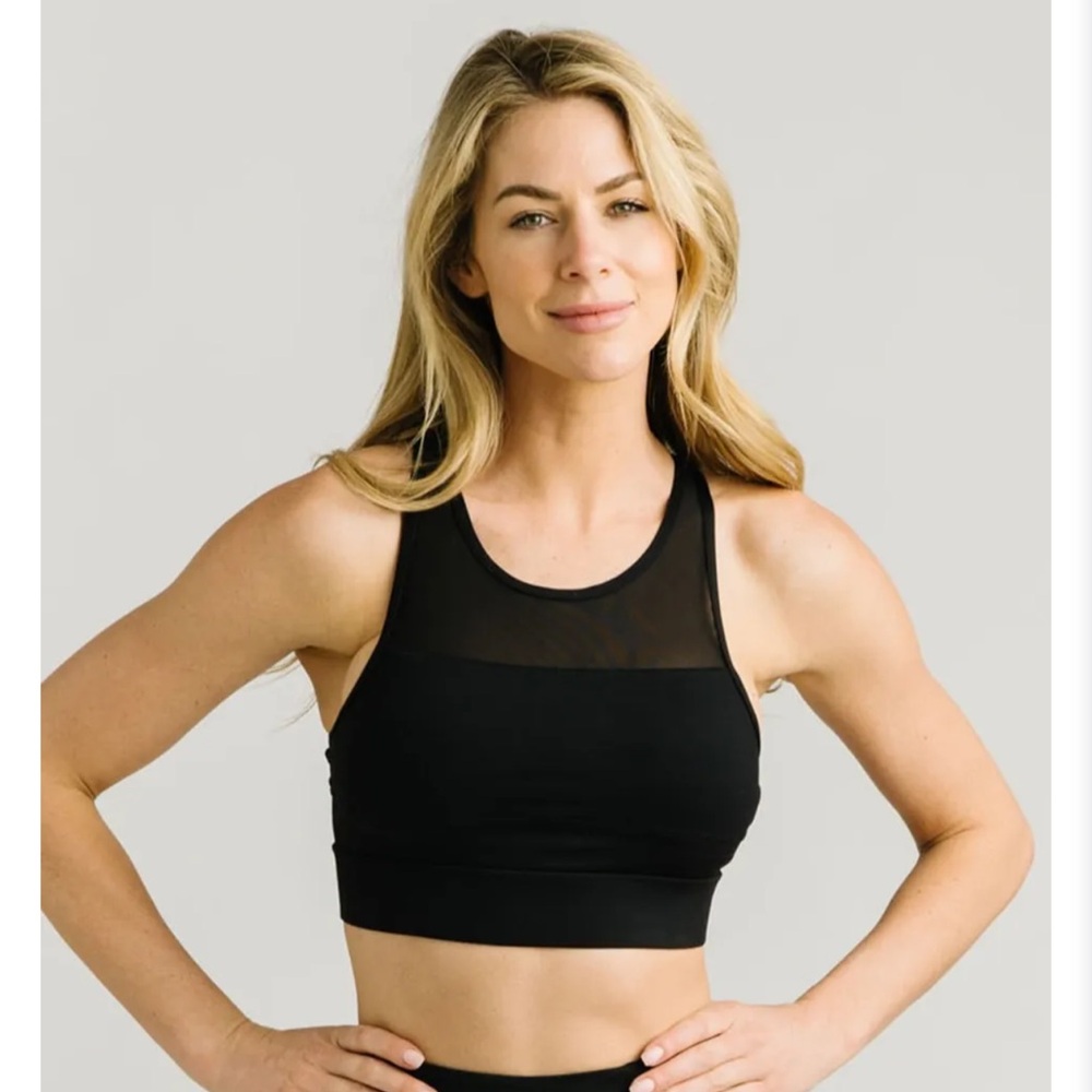 ZYIA BLACK ALL STAR SPORTS BRA M